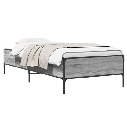 Struttura del letto Sonoma grigio 80 x 200 cm | homemem39