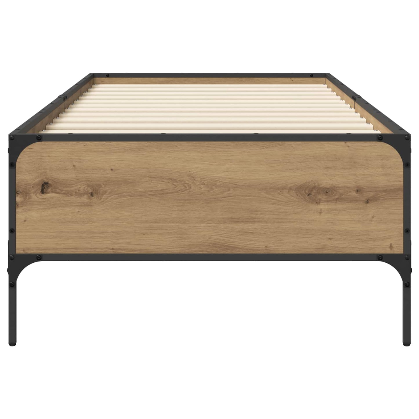 Struttura del letto Rovere Artigianale 80 x 200 cm | homemem39