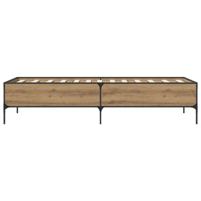 Struttura del letto Rovere Artigianale 80 x 200 cm | homemem39