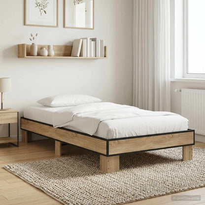 Struttura del letto Rovere Sonoma 80 x 200 cm | homemem39