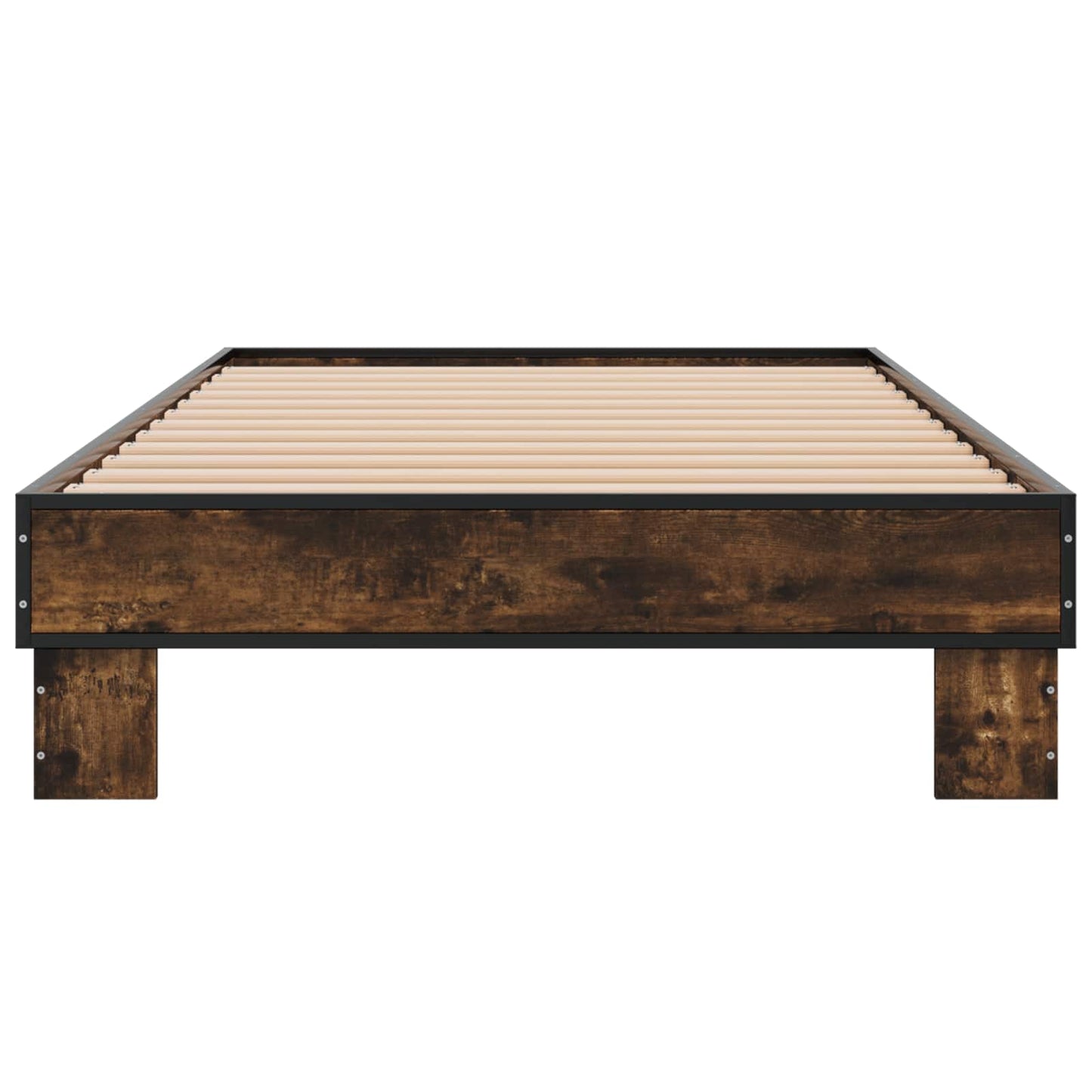 Struttura del letto Rovere Fumo 80 x 200 cm | homemem39