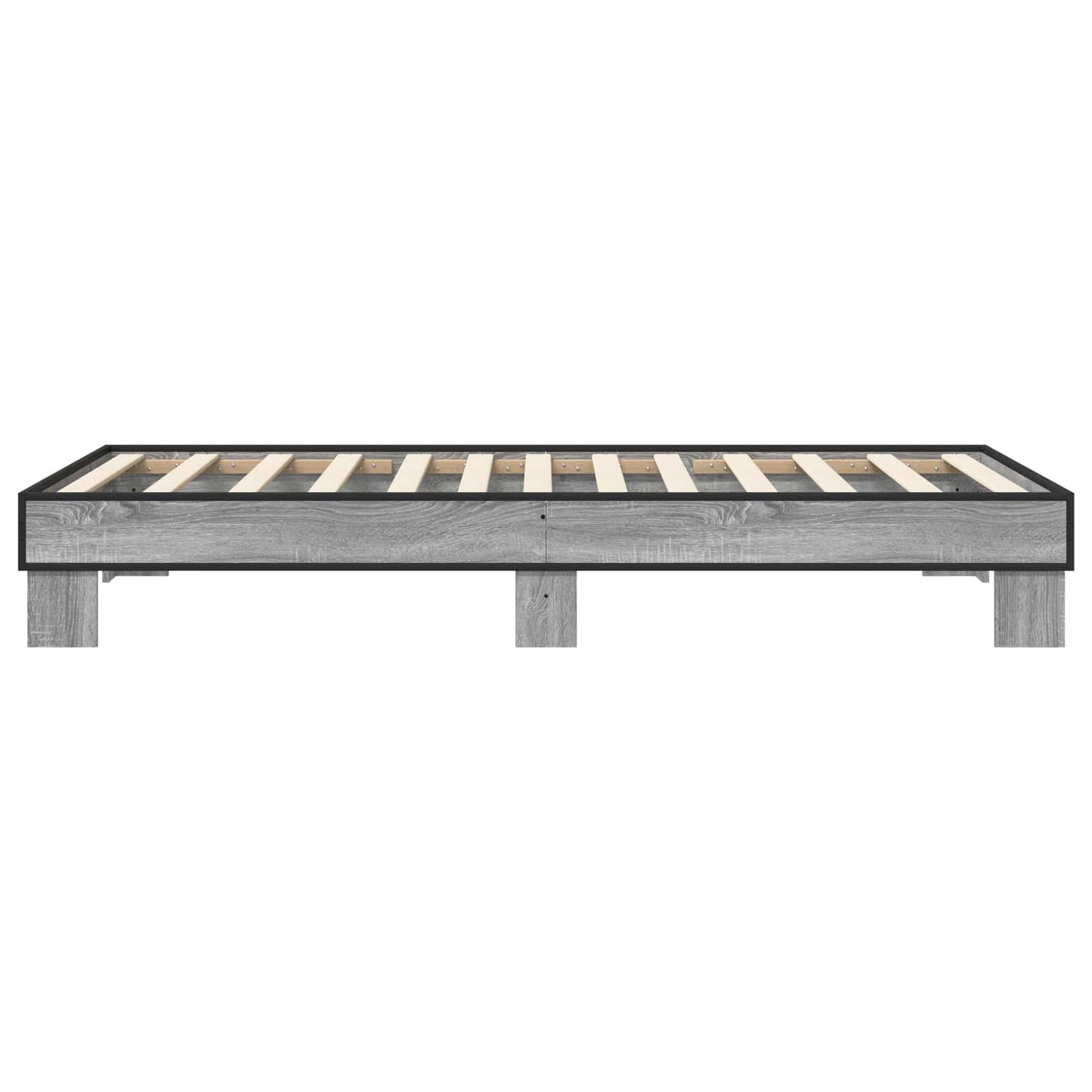 Struttura del letto Sonoma grigio 80 x 200 cm | homemem39