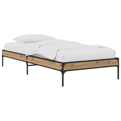 Struttura del letto Rovere Artigianale 80 x 200 cm | homemem39