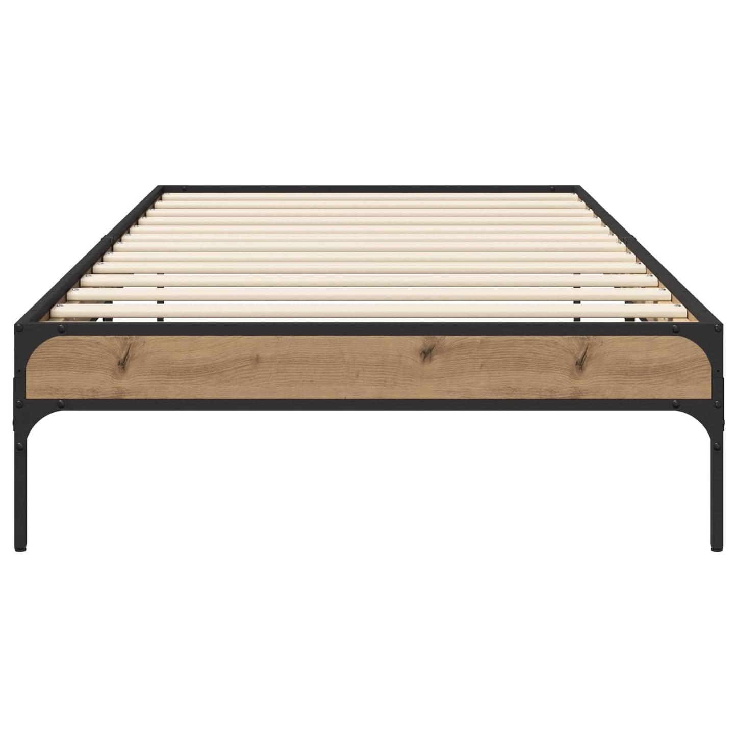 Struttura del letto Rovere Artigianale 80 x 200 cm | homemem39