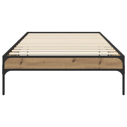 Struttura del letto Rovere Artigianale 80 x 200 cm | homemem39