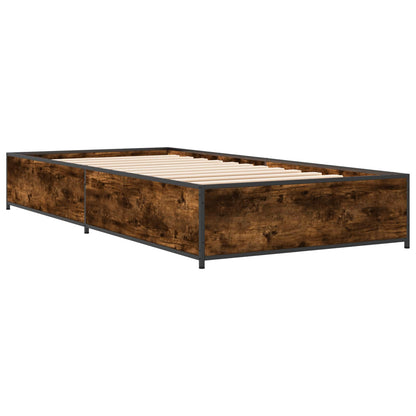 Struttura del letto Rovere Fumo 80 x 200 cm | homemem39