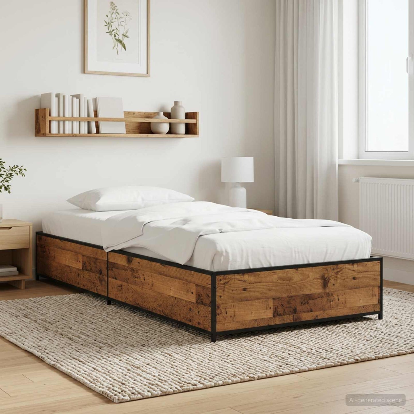 Struttura del letto Legno antico 80 x 200 cm | homemem39