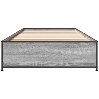 Struttura del letto Sonoma grigio 80 x 200 cm | homemem39