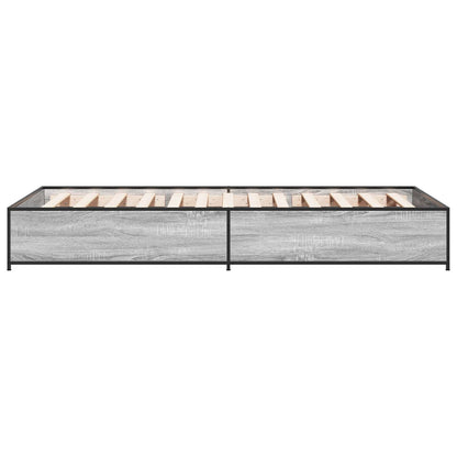 Struttura del letto Sonoma grigio 80 x 200 cm | homemem39