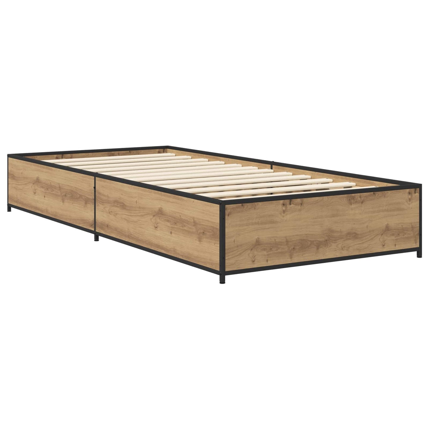 Struttura del letto Rovere Artigianale 80 x 200 cm | homemem39