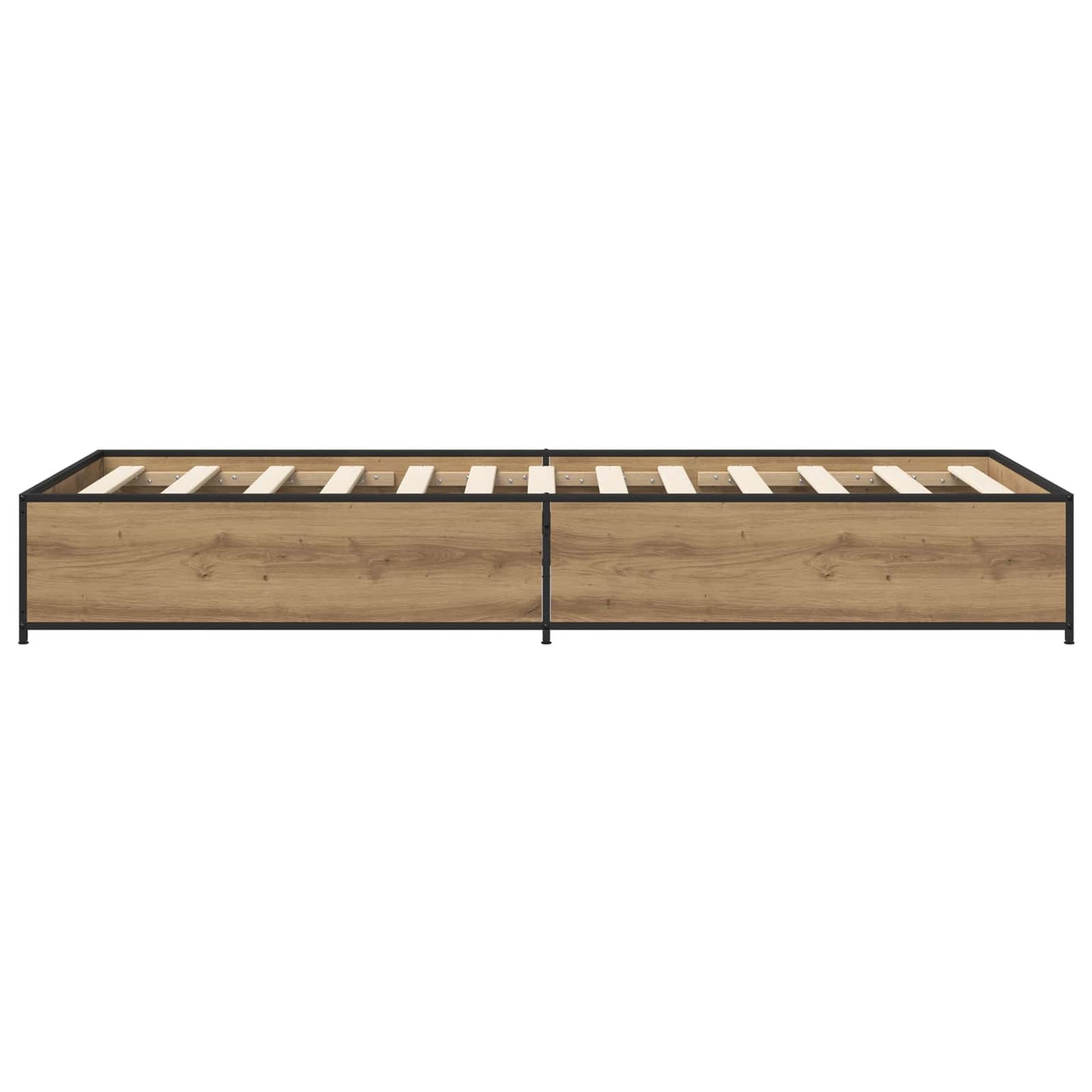 Struttura del letto Rovere Artigianale 80 x 200 cm | homemem39