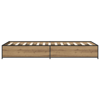 Struttura del letto Rovere Artigianale 80 x 200 cm | homemem39