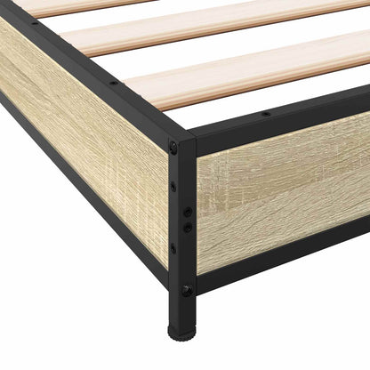 Struttura del letto Rovere Sonoma 80 x 200 cm | homemem39