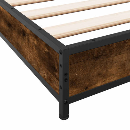 Struttura del letto Rovere Fumo 80 x 200 cm | homemem39