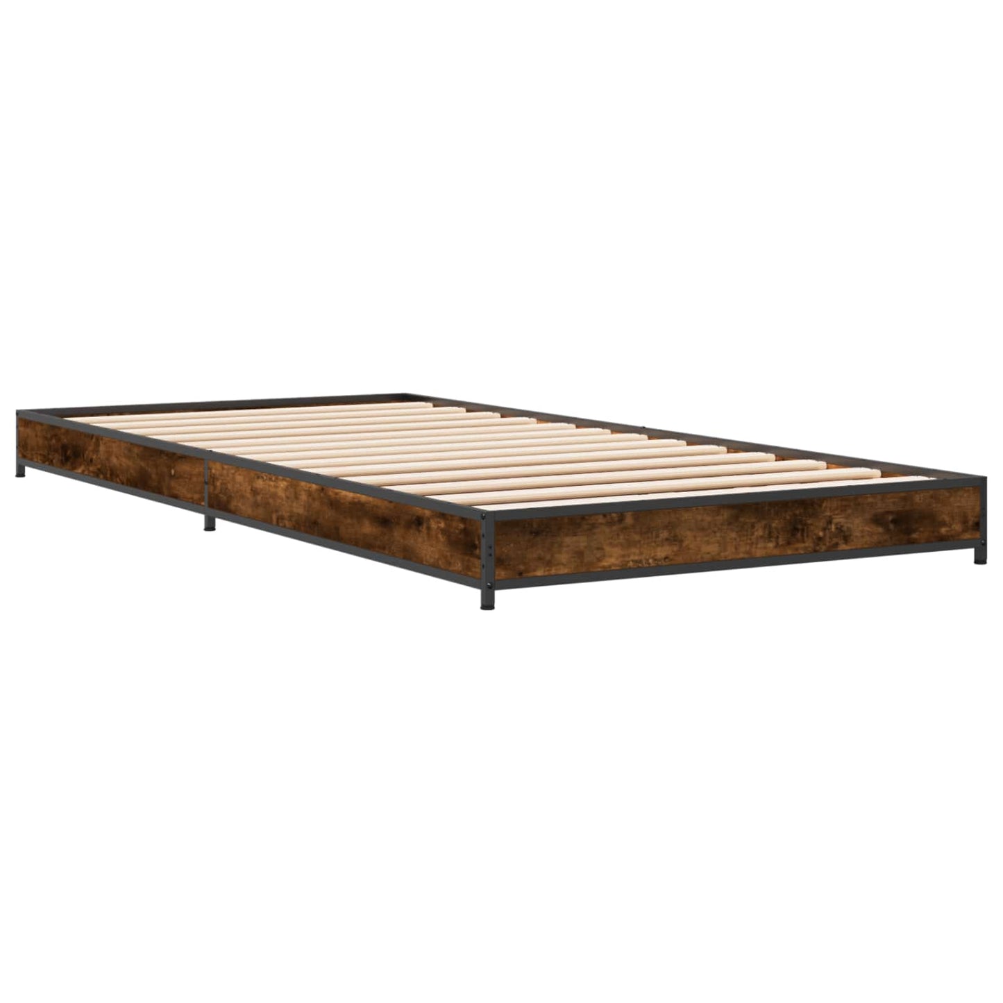 Struttura del letto Rovere Fumo 80 x 200 cm | homemem39