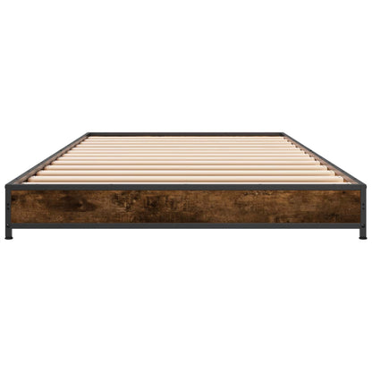 Struttura del letto Rovere Fumo 80 x 200 cm | homemem39