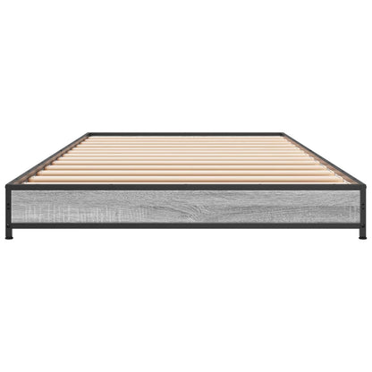 Struttura del letto Sonoma grigio 80 x 200 cm | homemem39