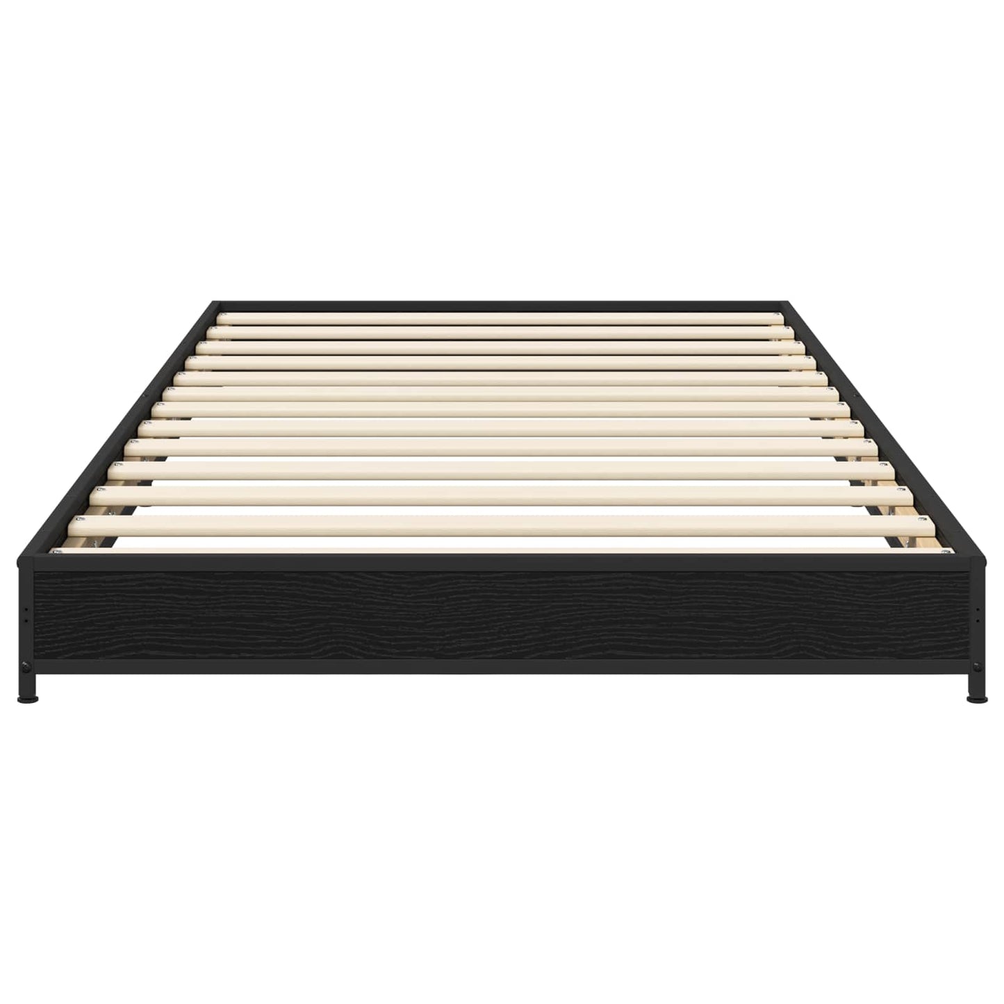 Struttura del letto Rovere Nero 80 x 200 cm | homemem39