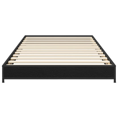 Struttura del letto Rovere Nero 80 x 200 cm | homemem39