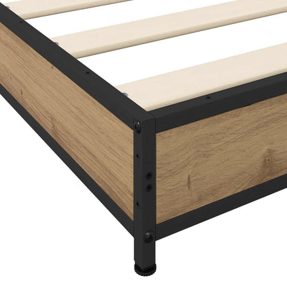 Struttura del letto Rovere Artigianale 80 x 200 cm | homemem39