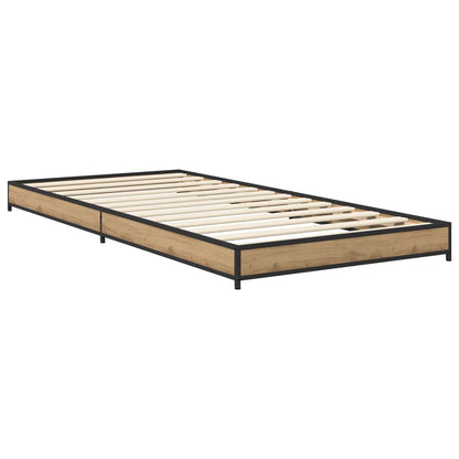 Struttura del letto Rovere Artigianale 80 x 200 cm | homemem39