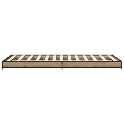Struttura del letto Rovere Artigianale 80 x 200 cm | homemem39