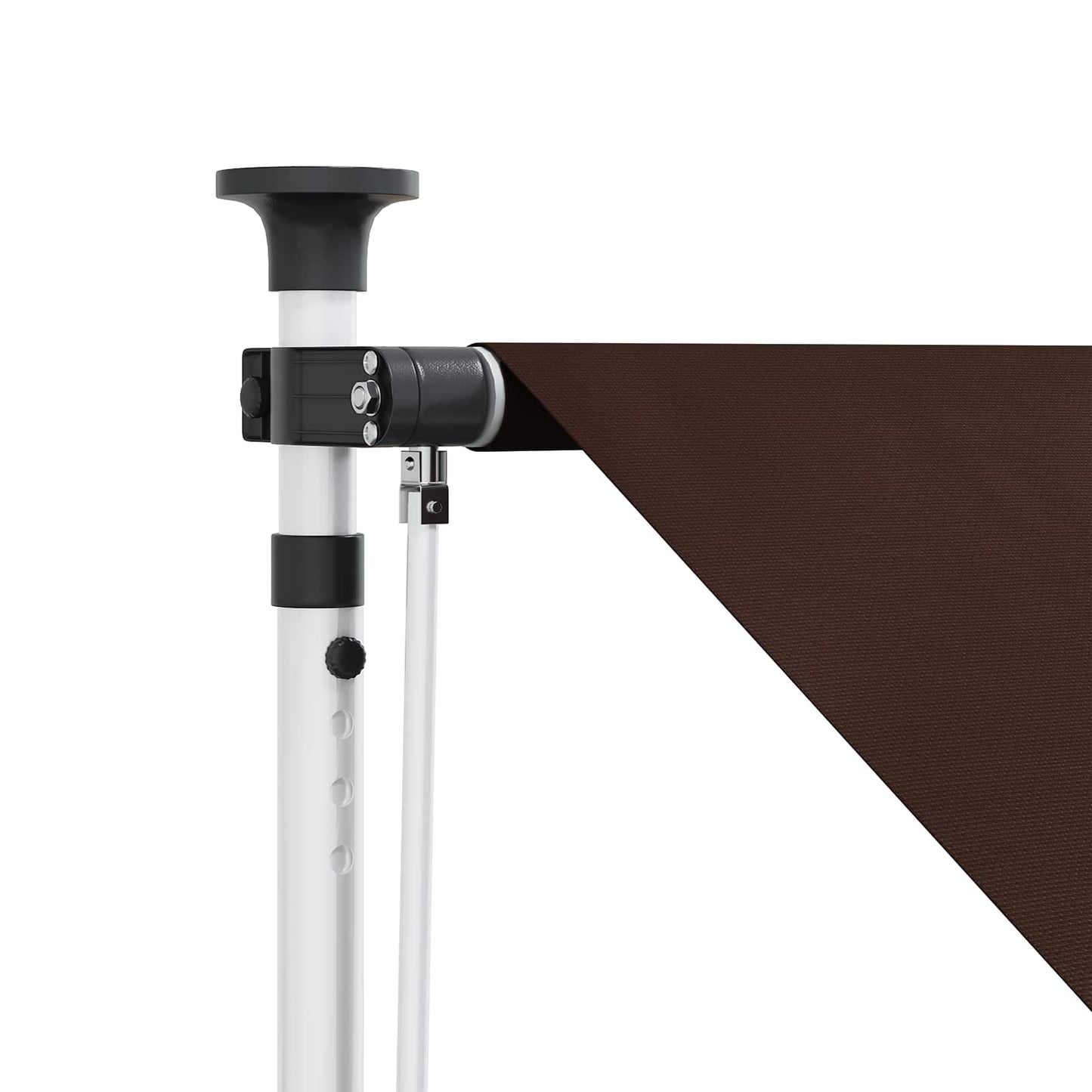 Tenda retrattile manuale Marrone 250 cm | homemem39