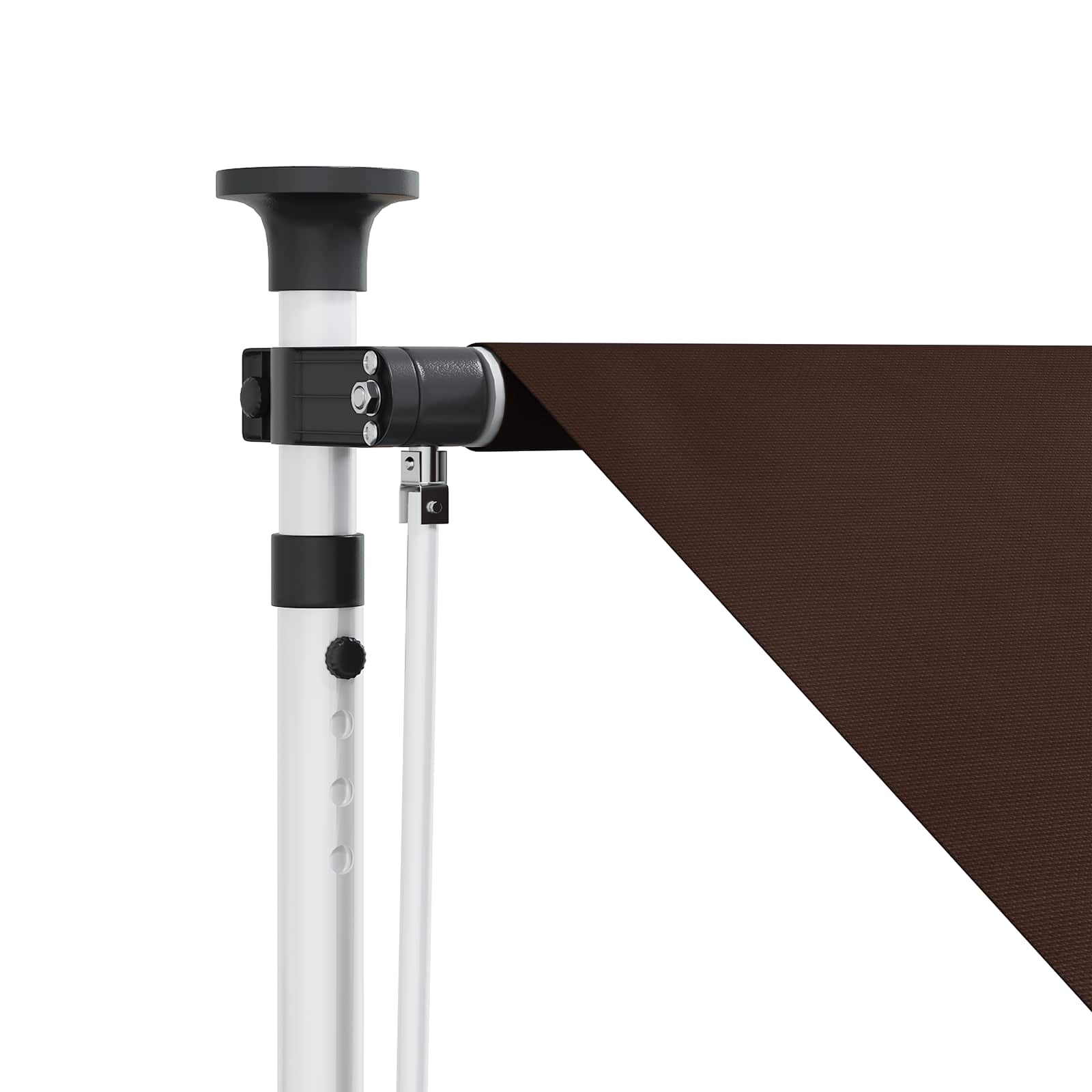 Tenda retrattile manuale Marrone 250 cm | homemem39