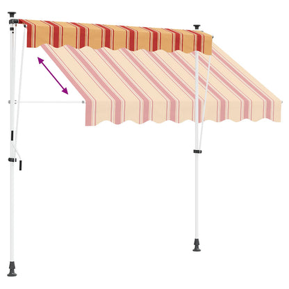 Tenda retrattile manuale Multicolore 350 x 115 x 300 cm | homemem39