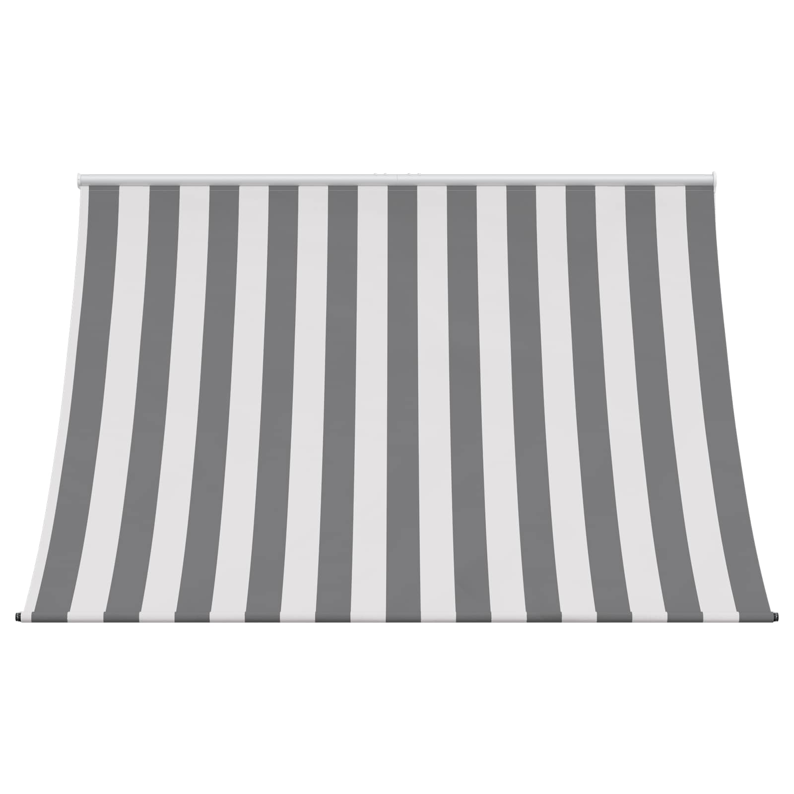 Tenda da Sole Antracite e Bianco 300 x 150 cm | homemem39