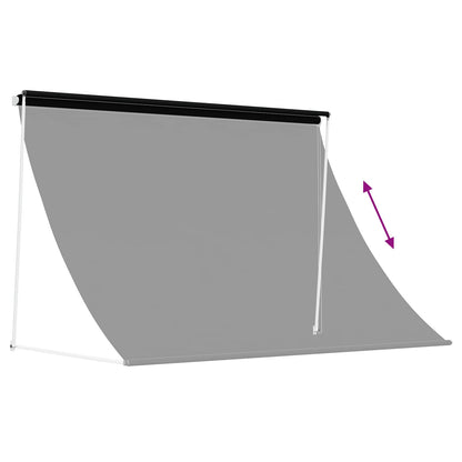 Tenda da Sole Nero 400 x 150 cm | homemem39