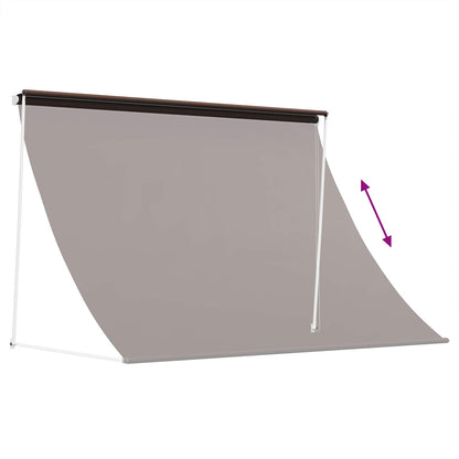 Tenda da Sole Marrone 400 x 150 cm | homemem39
