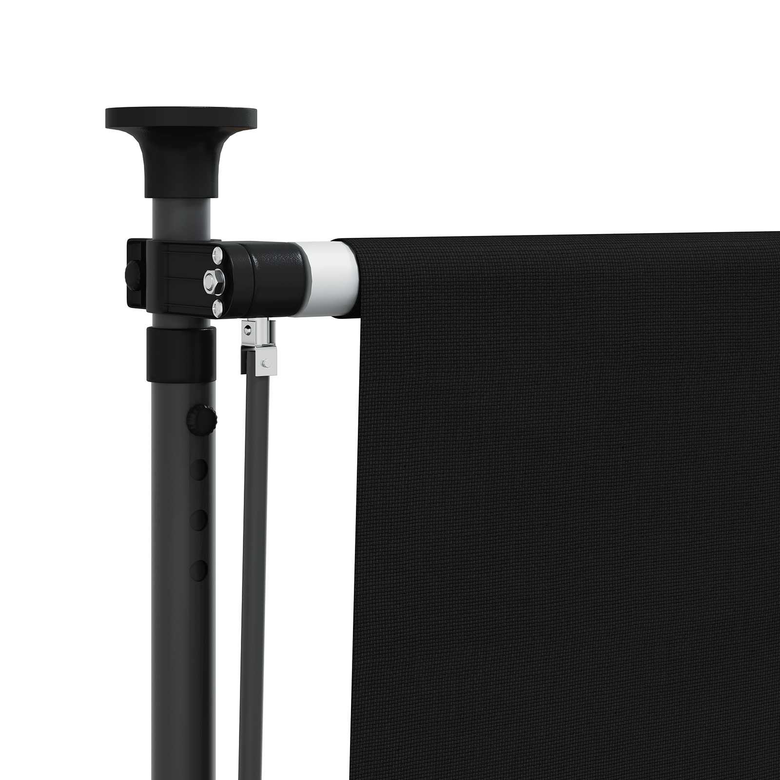 Tenda a Rullo Esterna Nero 150 x 270 cm | homemem39