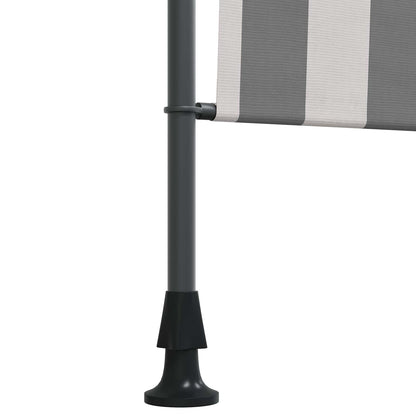 Tenda a Rullo Esterna Antracite e Bianco 120 x 270 cm | homemem39