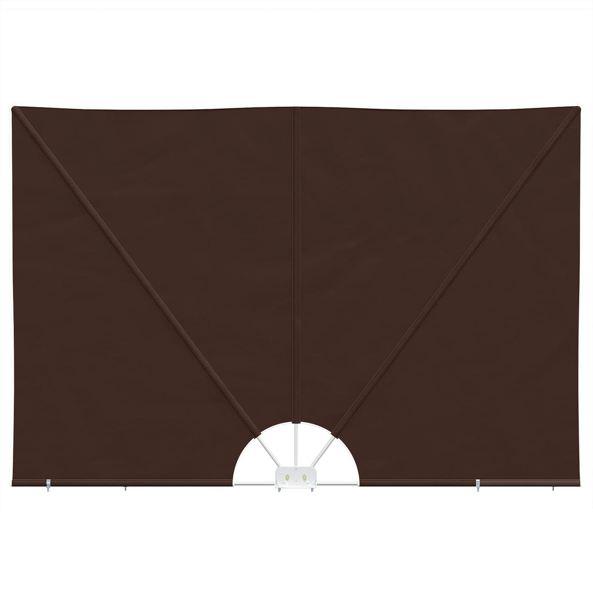 Schermo di Privacy per Balcone 200 x 400 cm Poliestere | homemem39