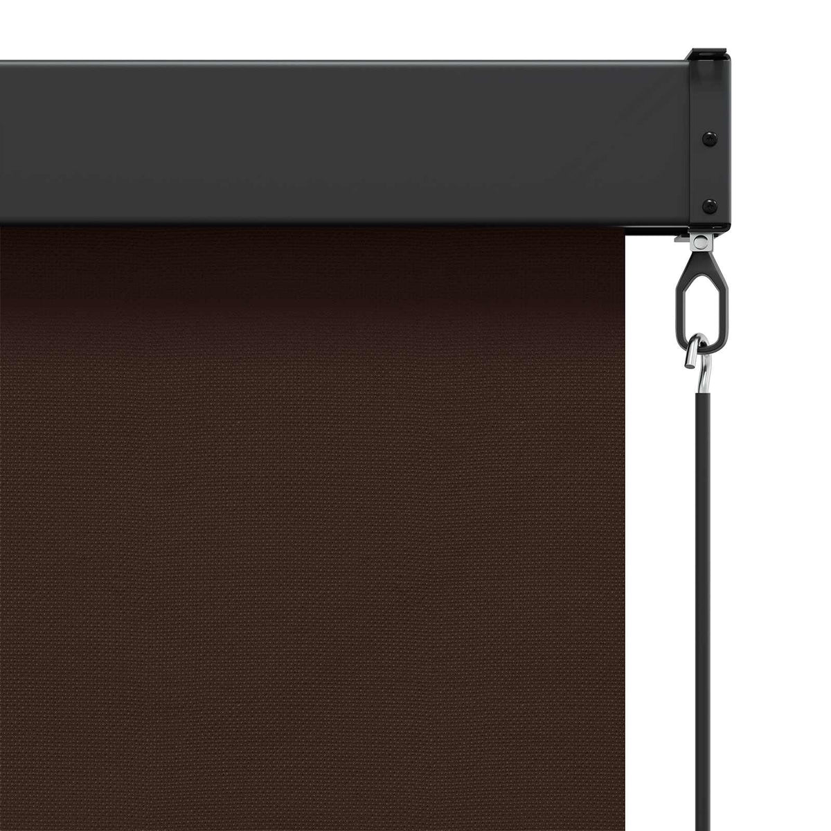 Tenda a rullo Marrone 180 x 250 cm Tessuto e Alluminio | homemem39