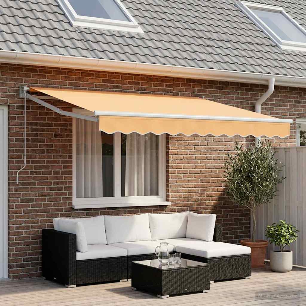 Telo di ricambio per tenda da sole Sabbia 2,5 x 2 m Poliestere | homemem39