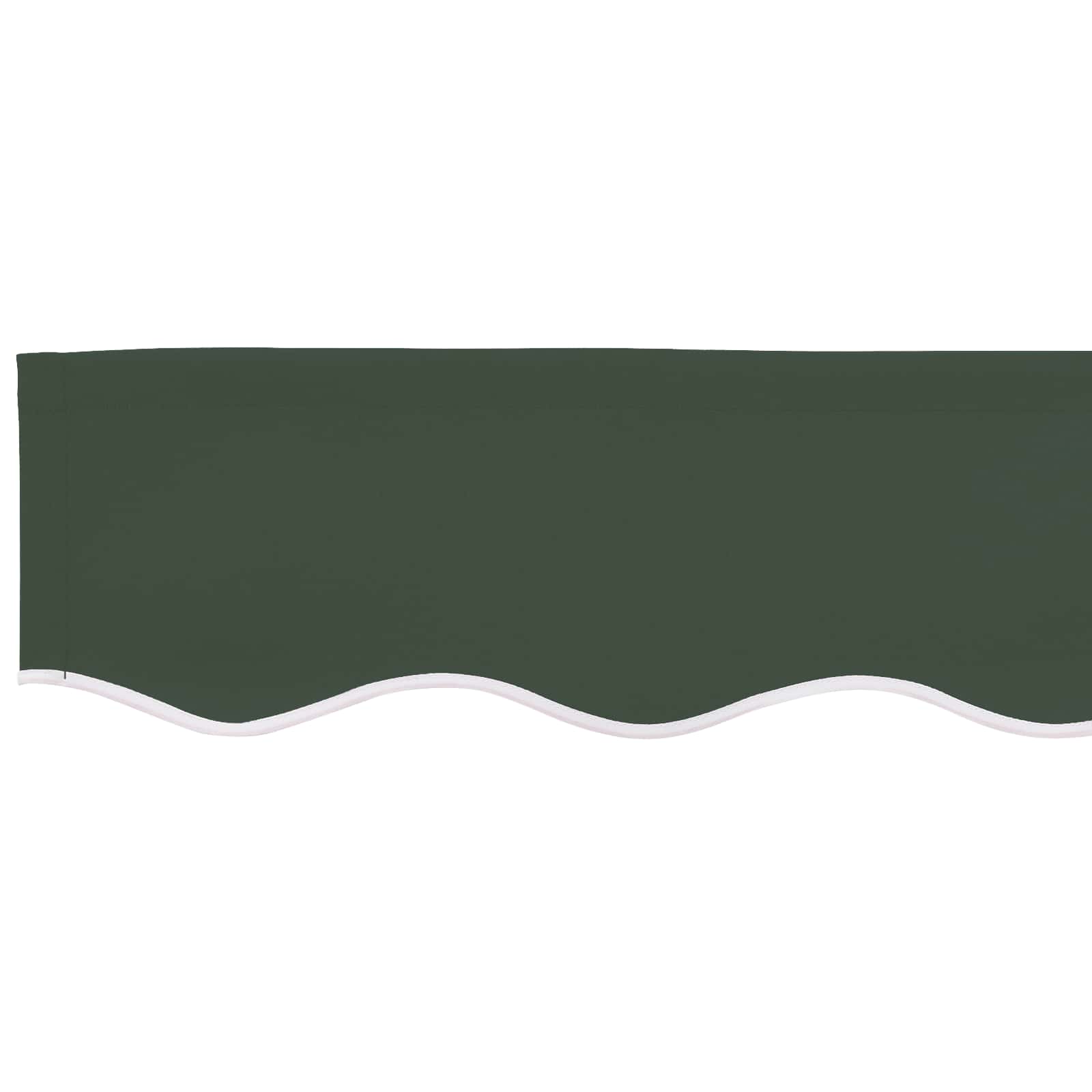 Telo di ricambio per tenda da sole Verde Scuro 431 x 345 cm | homemem39