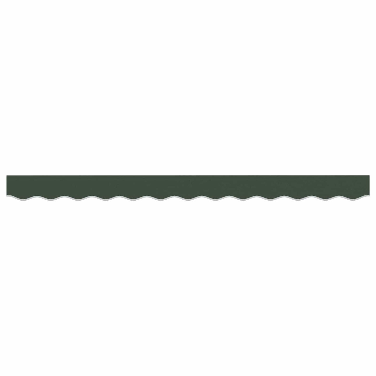 Sostituzione della mantovana per tenda Verde Scuro 381 x 20 cm | homemem39