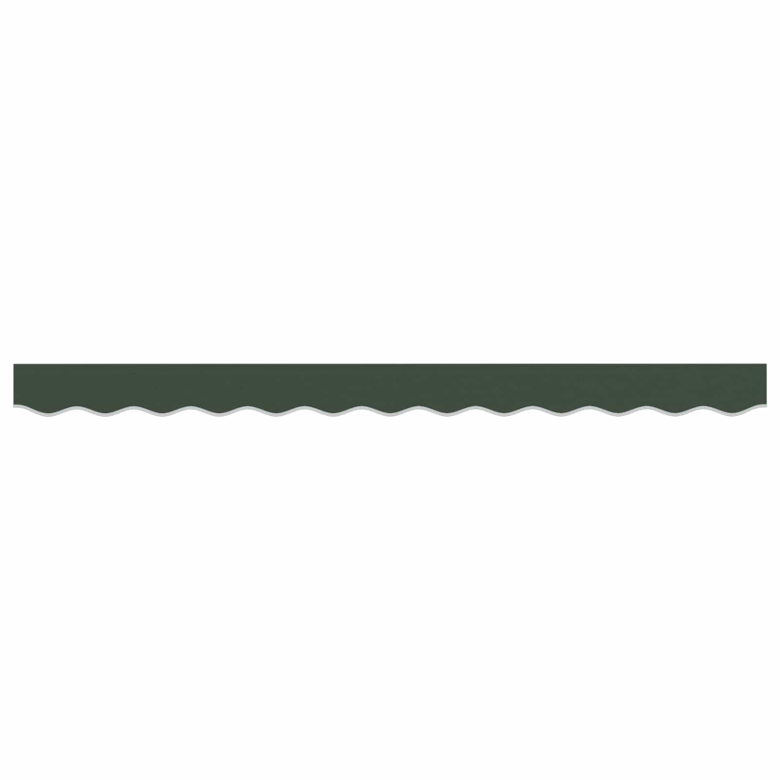Sostituzione della mantovana per tenda Verde Scuro 381 x 20 cm | homemem39