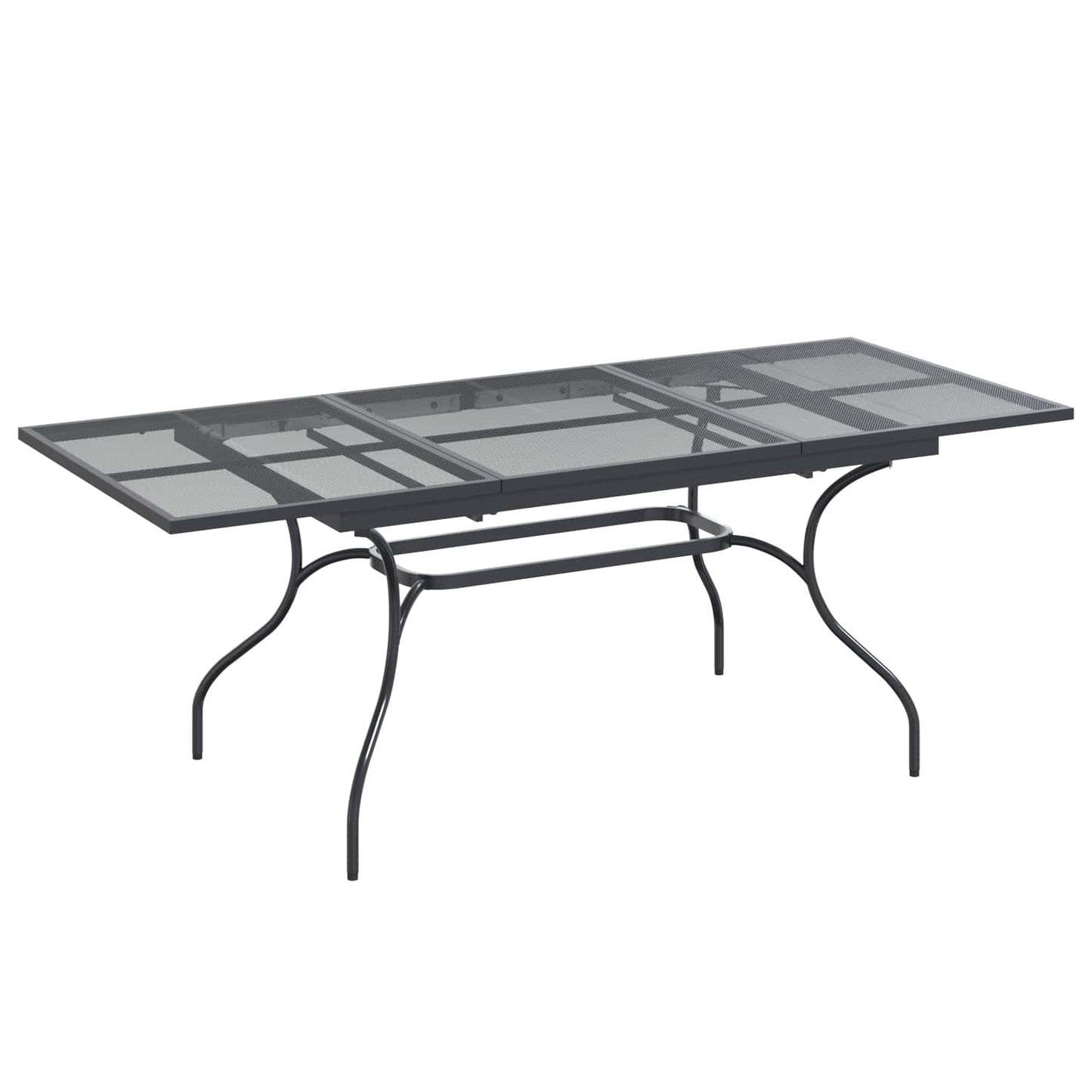 Set da Pranzo per Giardino 9 pcs Antracite 212 x 90 x 76 cm | homemem39