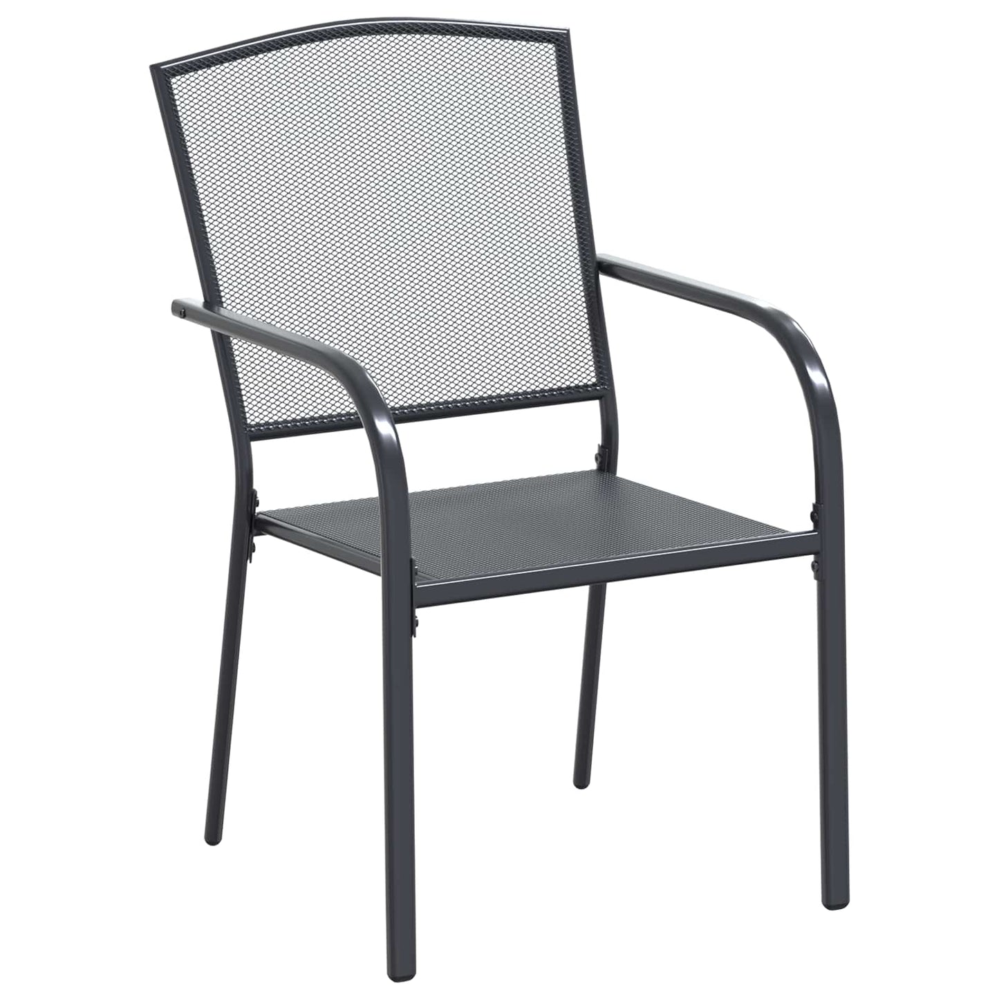 Set da Pranzo per Giardino 9 pcs Antracite 212 x 90 x 76 cm | homemem39