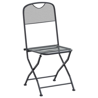 Set da Pranzo per Giardino 9 pcs Antracite 212 x 90 x 76 cm | homemem39