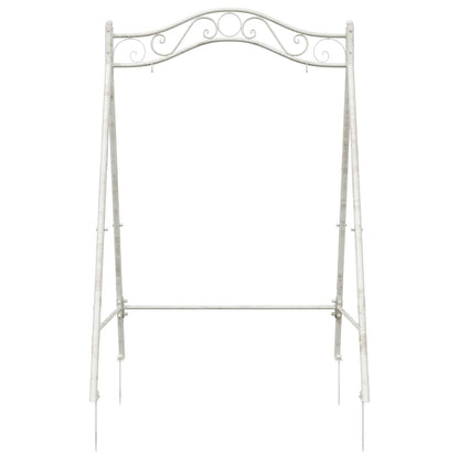 Telaio per Altalena Bianco Antico 113 x 121,5 x 168 cm Acciaio | homemem39