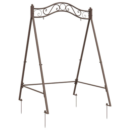 Telaio per Altalena Marrone Antico 113 x 121,5 x 168 cm Acciaio | homemem39