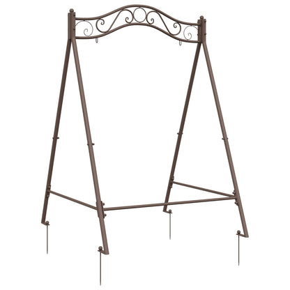 Telaio per Altalena Marrone Antico 113 x 121,5 x 168 cm Acciaio | homemem39