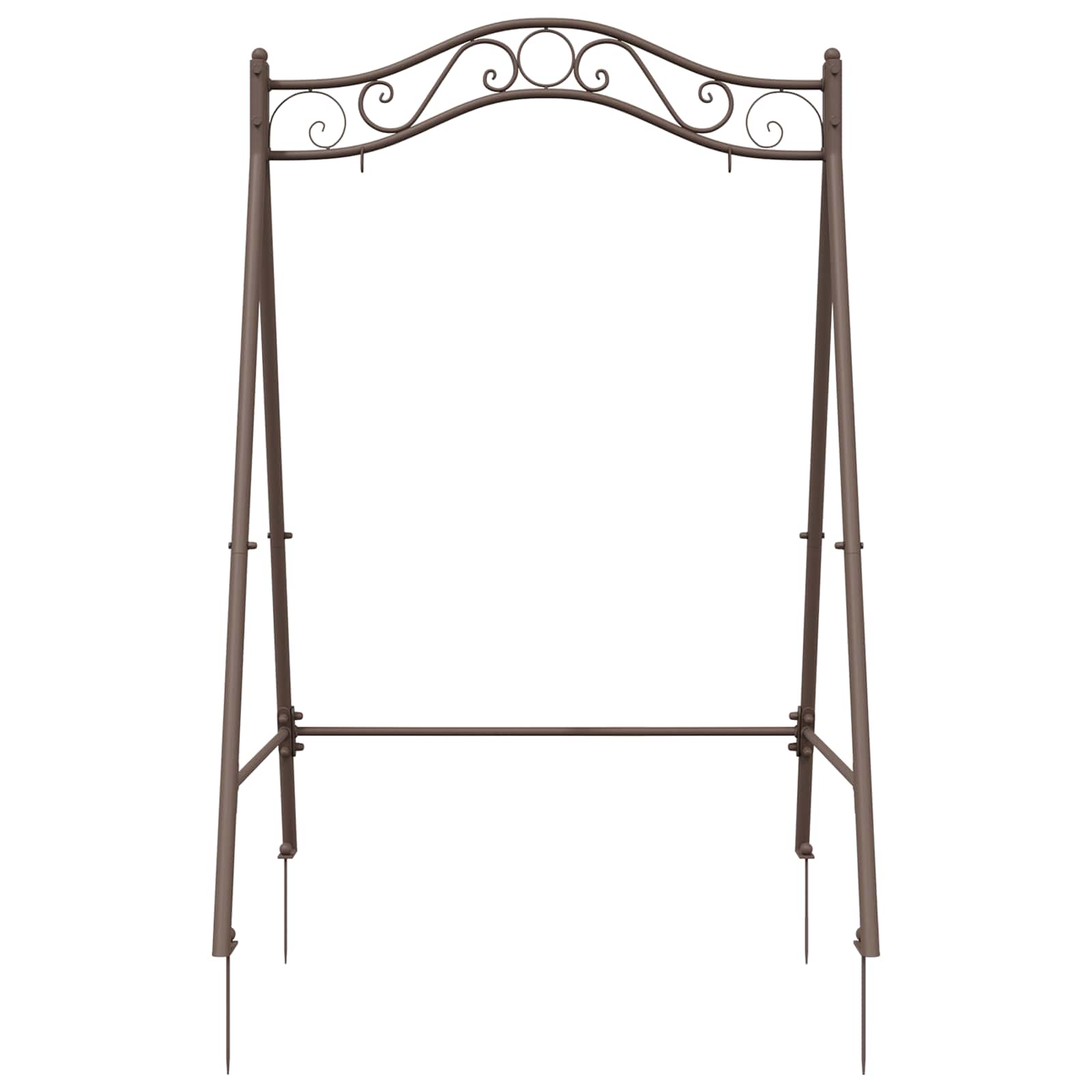 Telaio per Altalena Marrone Antico 113 x 121,5 x 168 cm Acciaio | homemem39