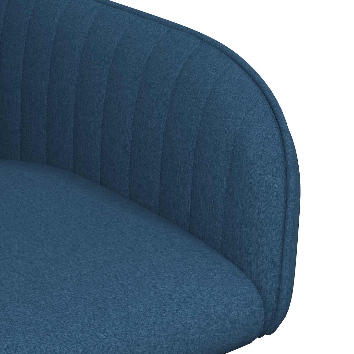 Sedie da pranzo 2 pcs Tessuto Blu 56,5 x 50 x 87,5 cm | homemem39