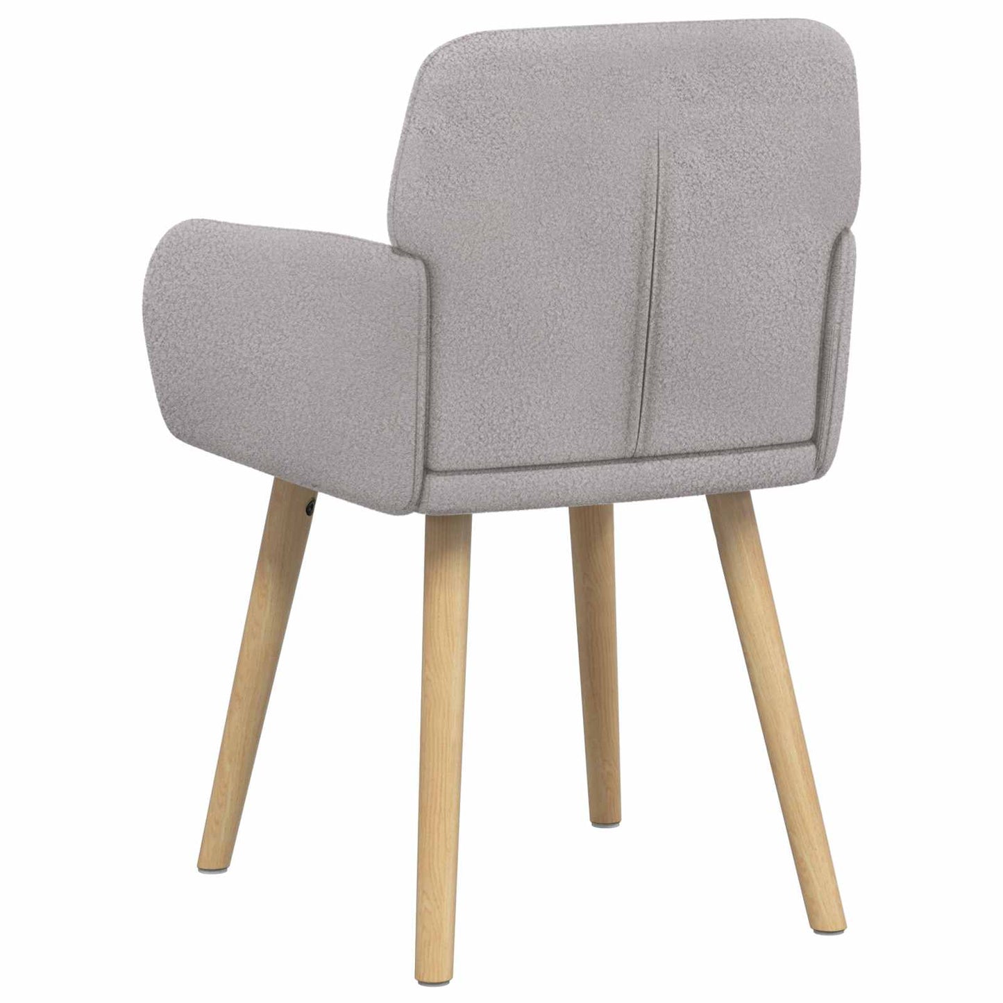Sedie da pranzo 2 pcs Bouclé Grigio Chiaro 59 x 57 x 85 cm | homemem39