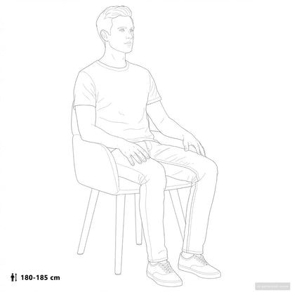 Sedie da pranzo 2 pz Bouclé Rosa 59 x 57 x 85 cm | homemem39